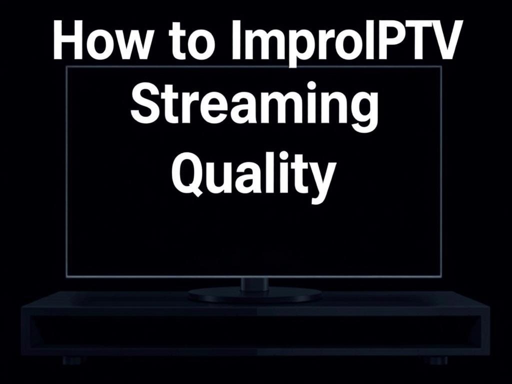     How to Improve IPTV Streaming Quality (No Lag & Buffering). Summary Table: Quick Steps to Improve IPTV Streaming Quality